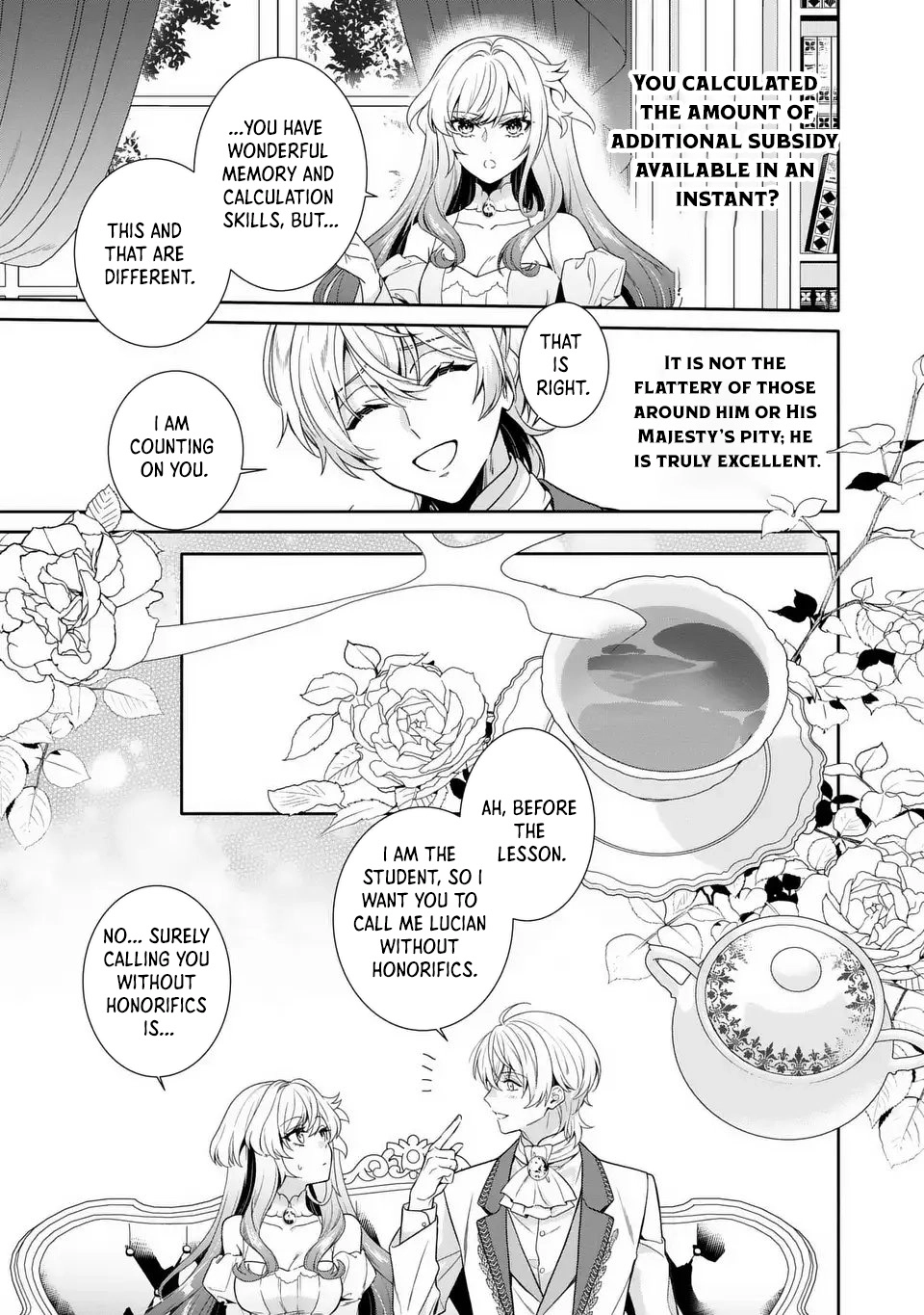 The Genius Villainess Can See Through Lies Chapter 2 - . Page 21