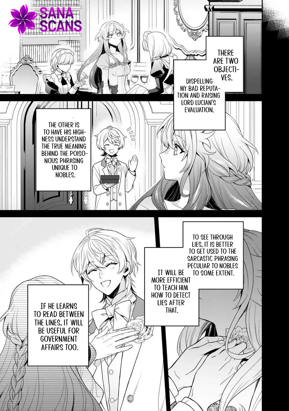 The Genius Villainess Can See Through Lies Chapter 3 Page 3
