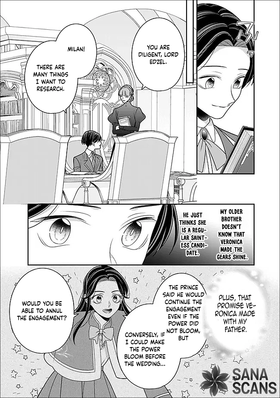 The Great Saintess of the Clock Tower Rejoices at the Broken Engagement Chapter 3 Page 10