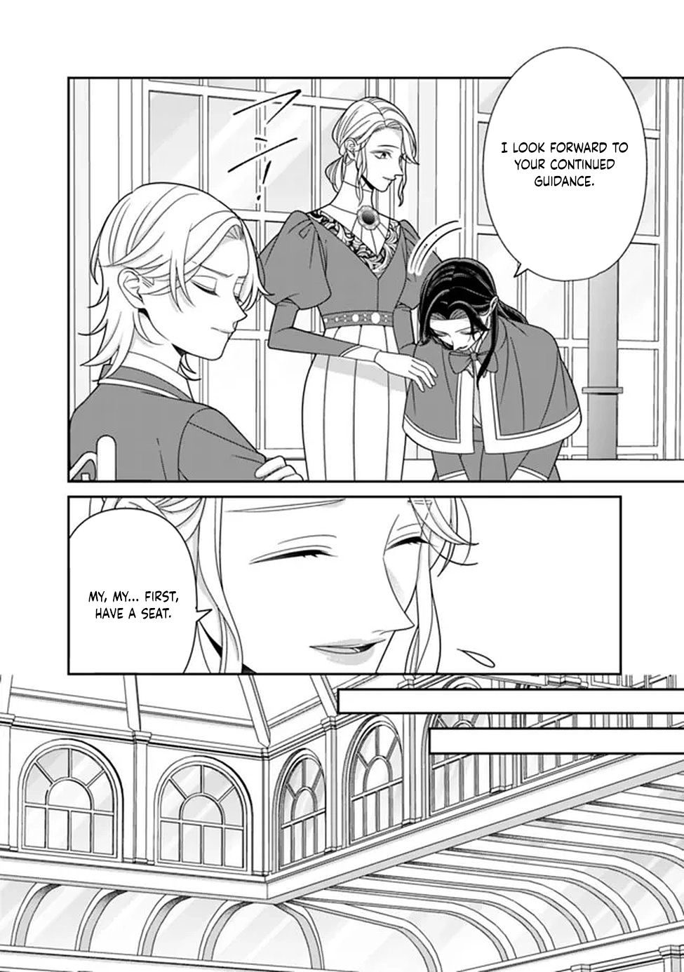 The Great Saintess of the Clock Tower Rejoices at the Broken Engagement Chapter 2 Page 2