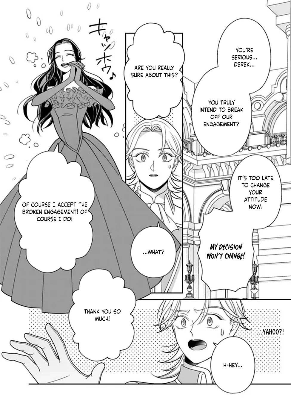 The Great Saintess of the Clock Tower Rejoices at the Broken Engagement Chapter 1 - . Page 8