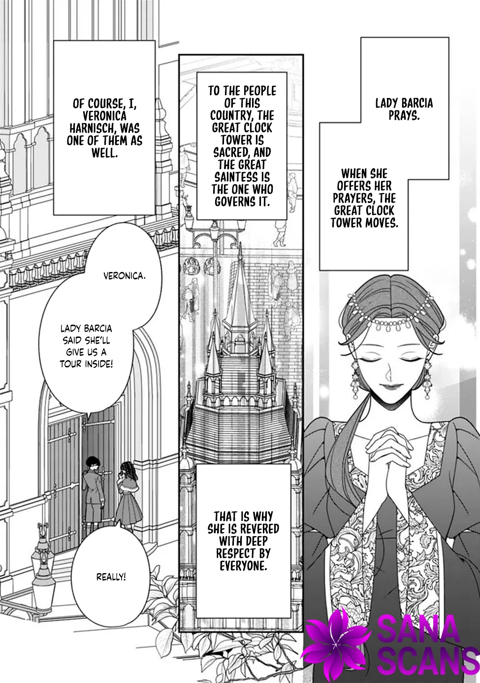The Great Saintess of the Clock Tower Rejoices at the Broken Engagement Chapter 1 - . Page 13