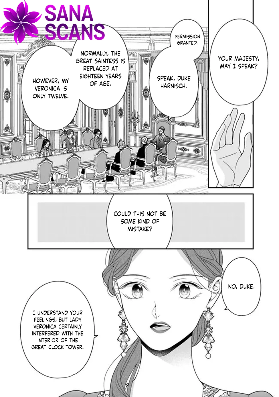 The Great Saintess of the Clock Tower Rejoices at the Broken Engagement Chapter 1 - . Page 22