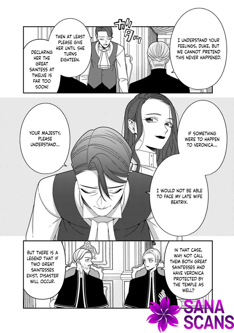 The Great Saintess of the Clock Tower Rejoices at the Broken Engagement Chapter 1 - . Page 28