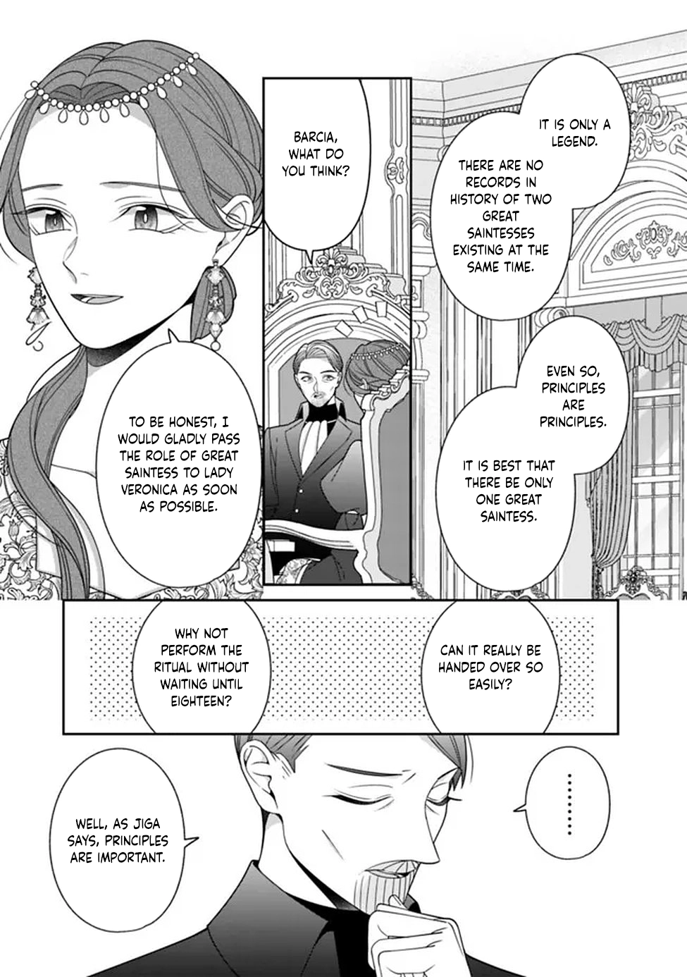 The Great Saintess of the Clock Tower Rejoices at the Broken Engagement Chapter 1 - . Page 29