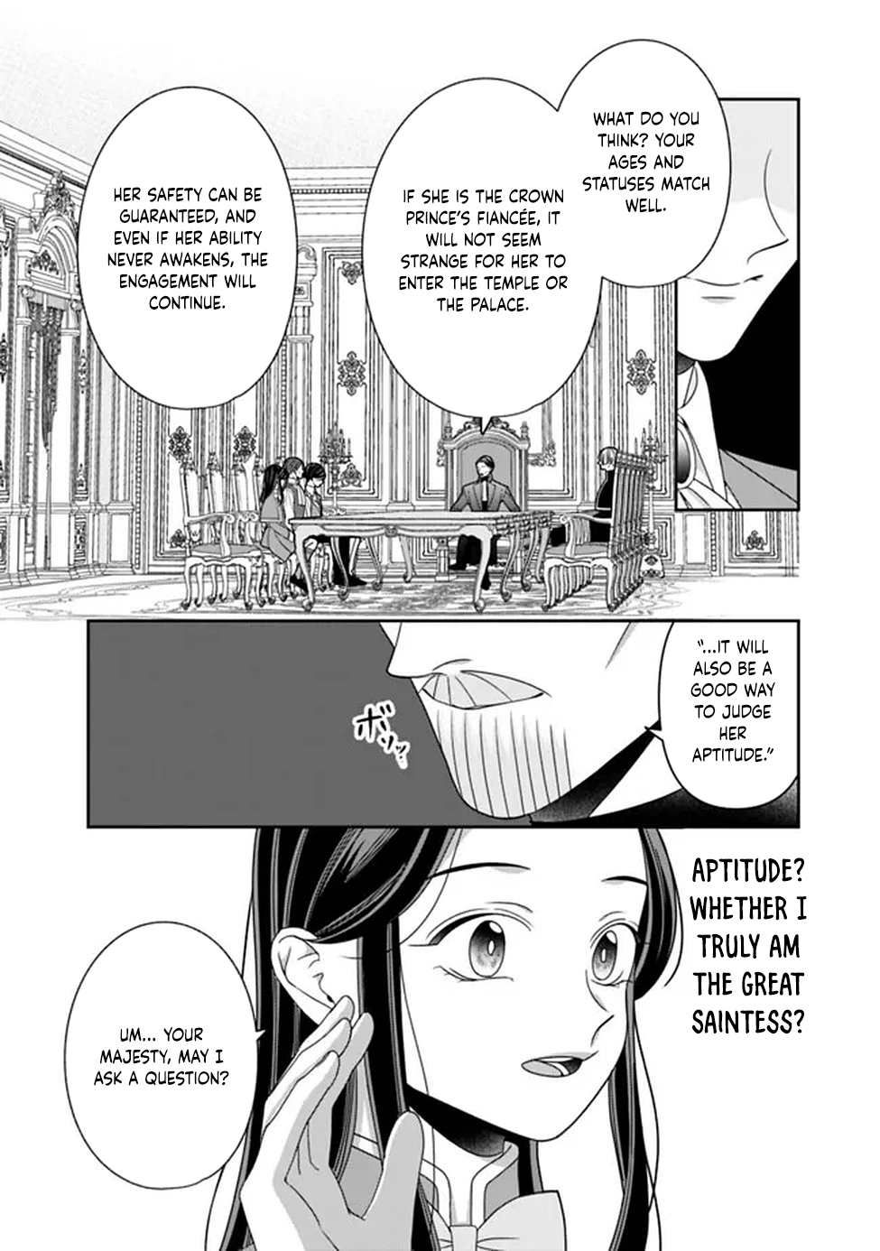 The Great Saintess of the Clock Tower Rejoices at the Broken Engagement Chapter 1 - . Page 32