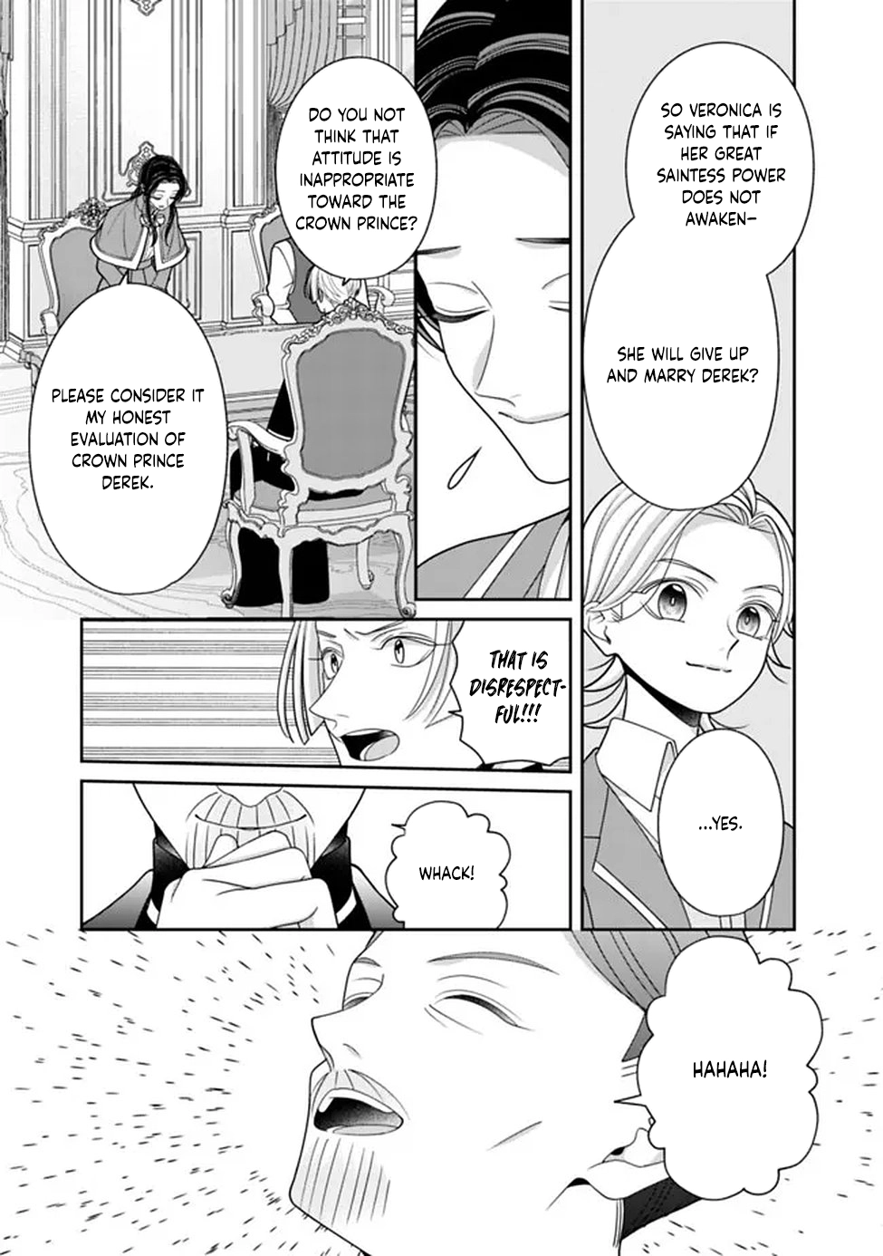 The Great Saintess of the Clock Tower Rejoices at the Broken Engagement Chapter 1 - . Page 35