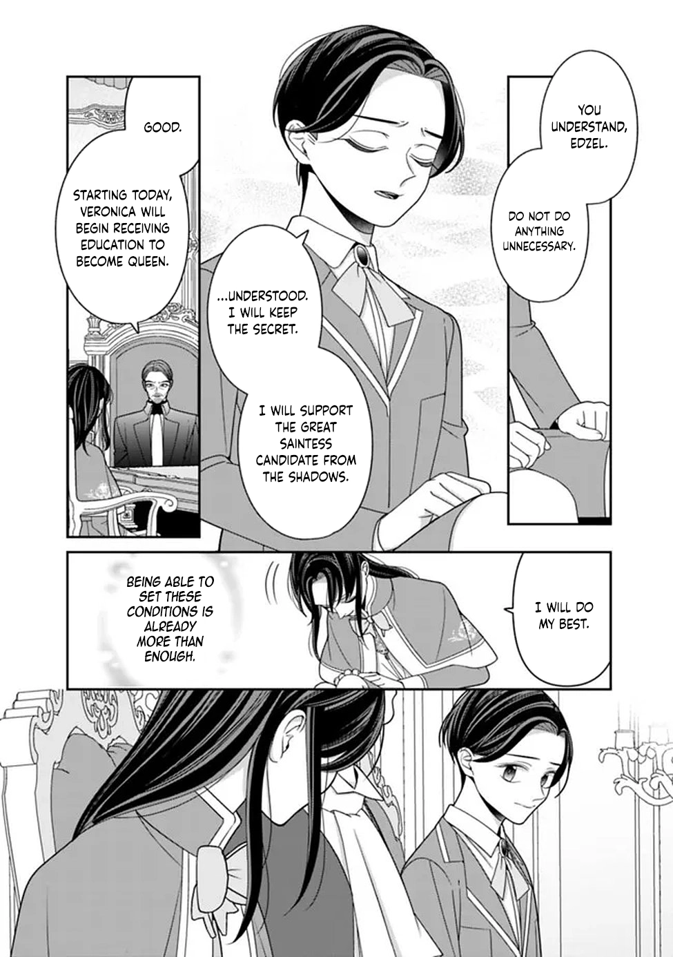 The Great Saintess of the Clock Tower Rejoices at the Broken Engagement Chapter 1 - . Page 38
