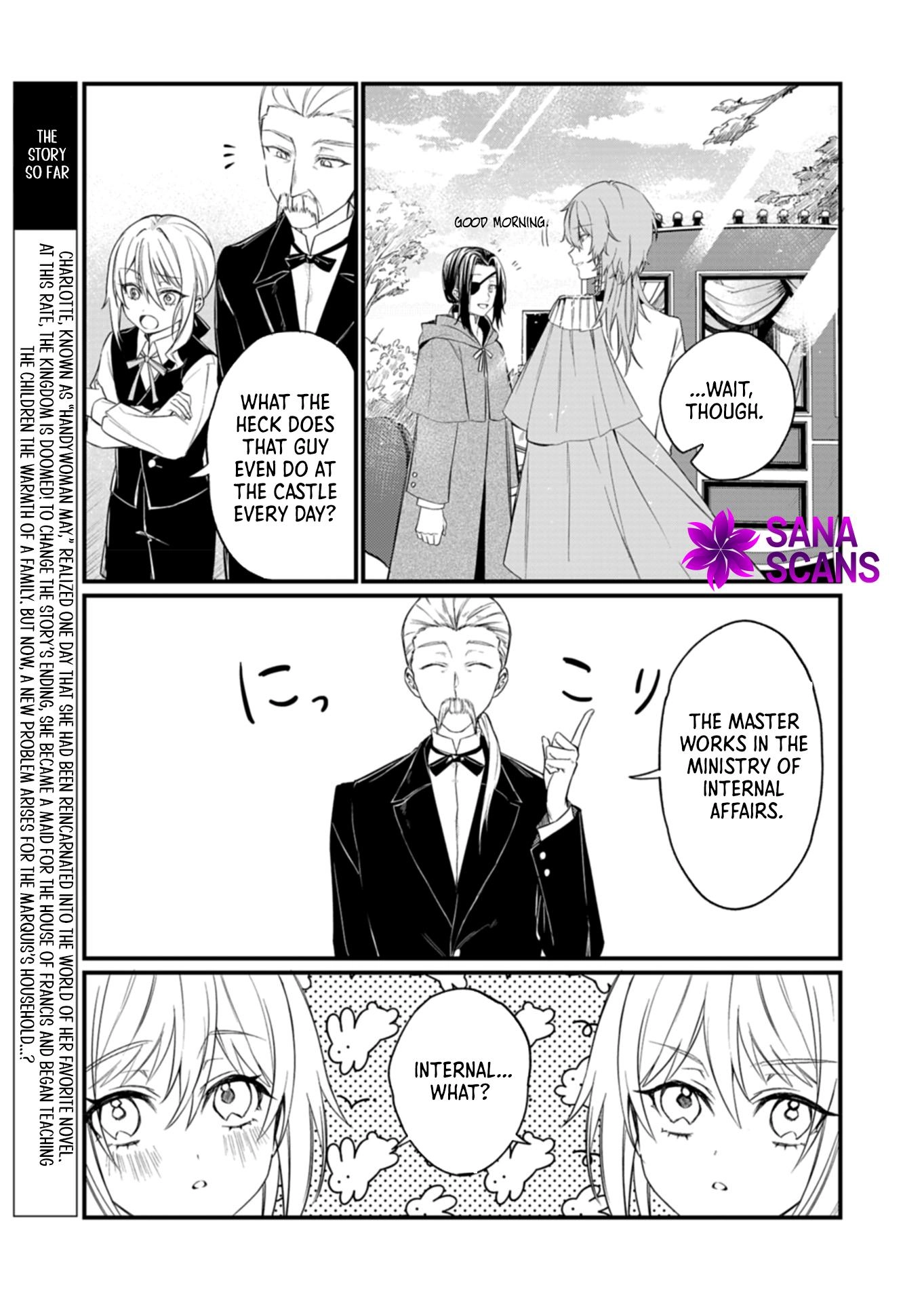 The Handy Maid and the Marquis's Parenting Theory Chapter 5 - . Page 3