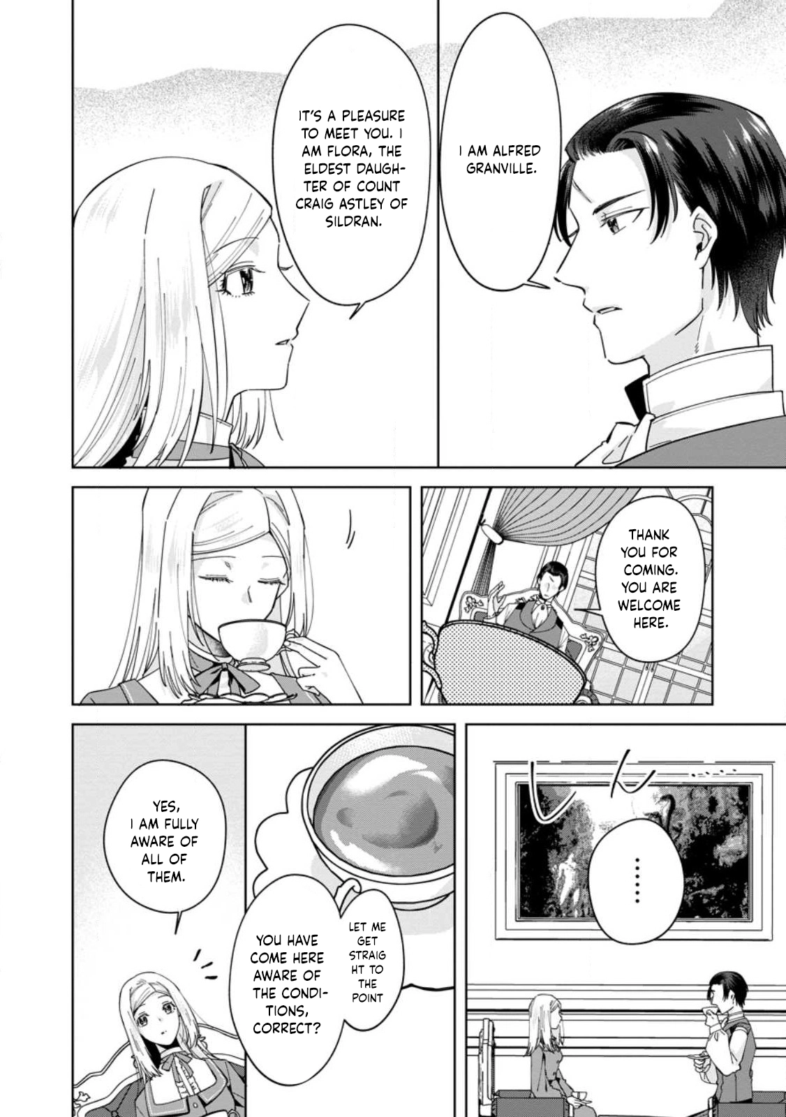 The Happy Contract Marriage of the Positive Lady Flora Chapter 2 Page 2