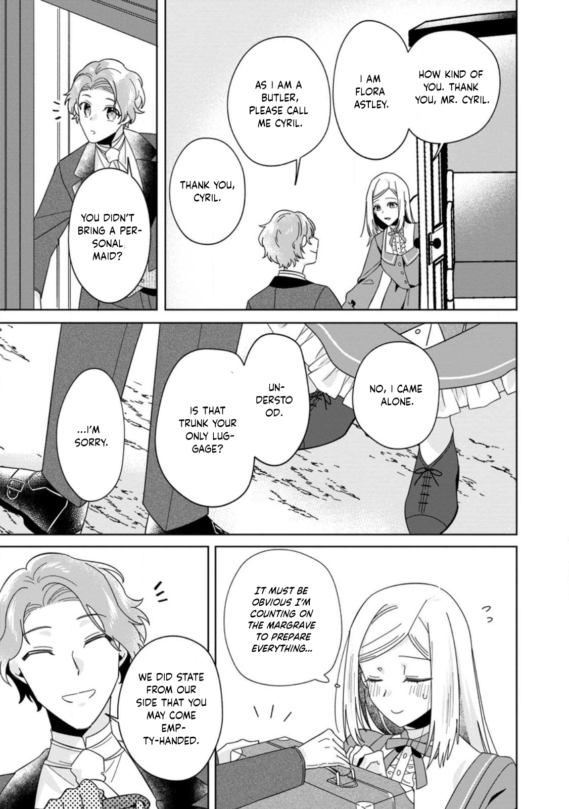 The Happy Contract Marriage of the Positive Lady Flora Chapter 1 Page 26