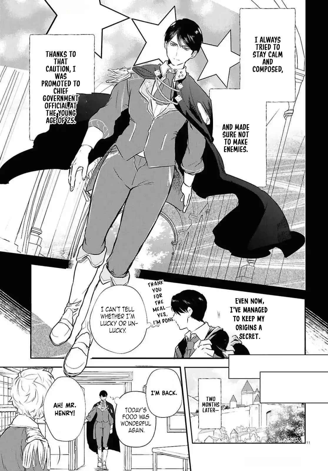 The Hideaway Café: The Mage by Accident and the Visiting Royal Secretary Chapter 2 Page 11