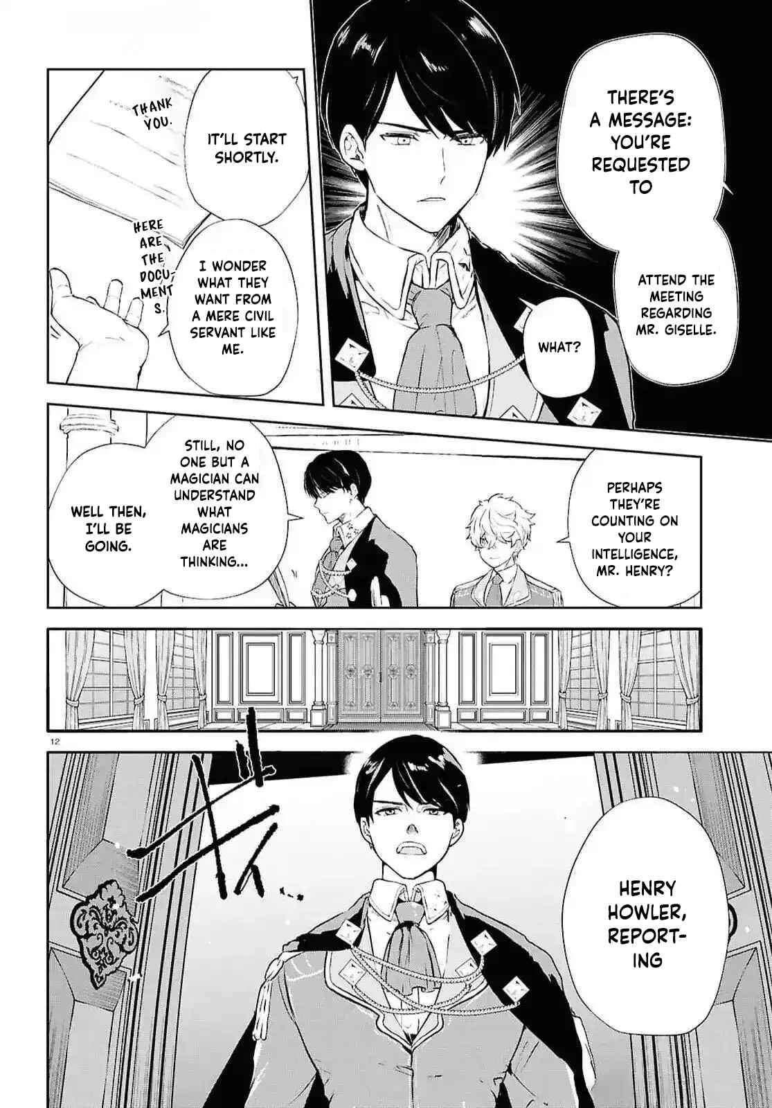 The Hideaway Café: The Mage by Accident and the Visiting Royal Secretary Chapter 2 Page 12