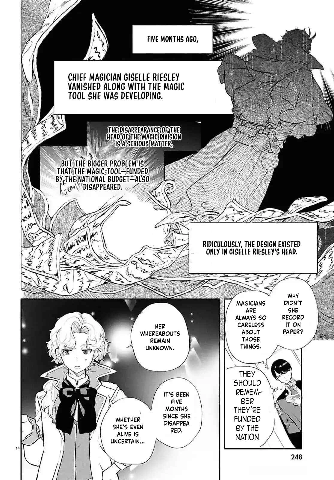 The Hideaway Café: The Mage by Accident and the Visiting Royal Secretary Chapter 2 Page 14