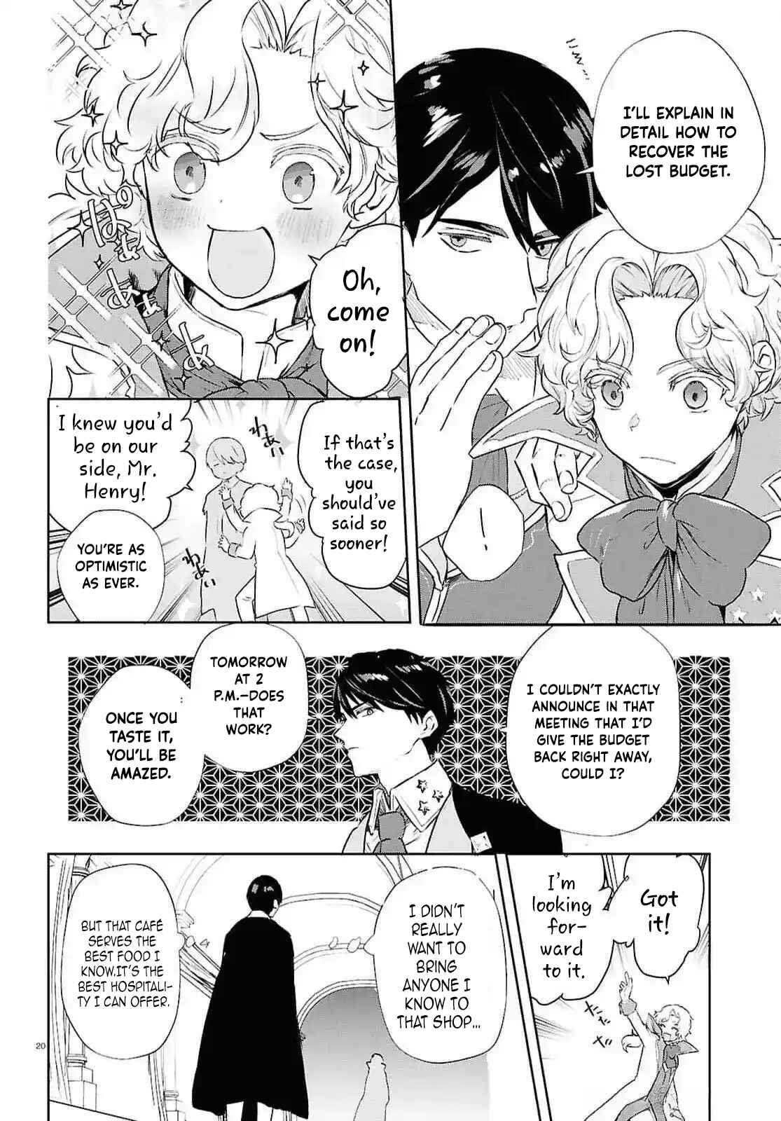 The Hideaway Café: The Mage by Accident and the Visiting Royal Secretary Chapter 2 Page 20