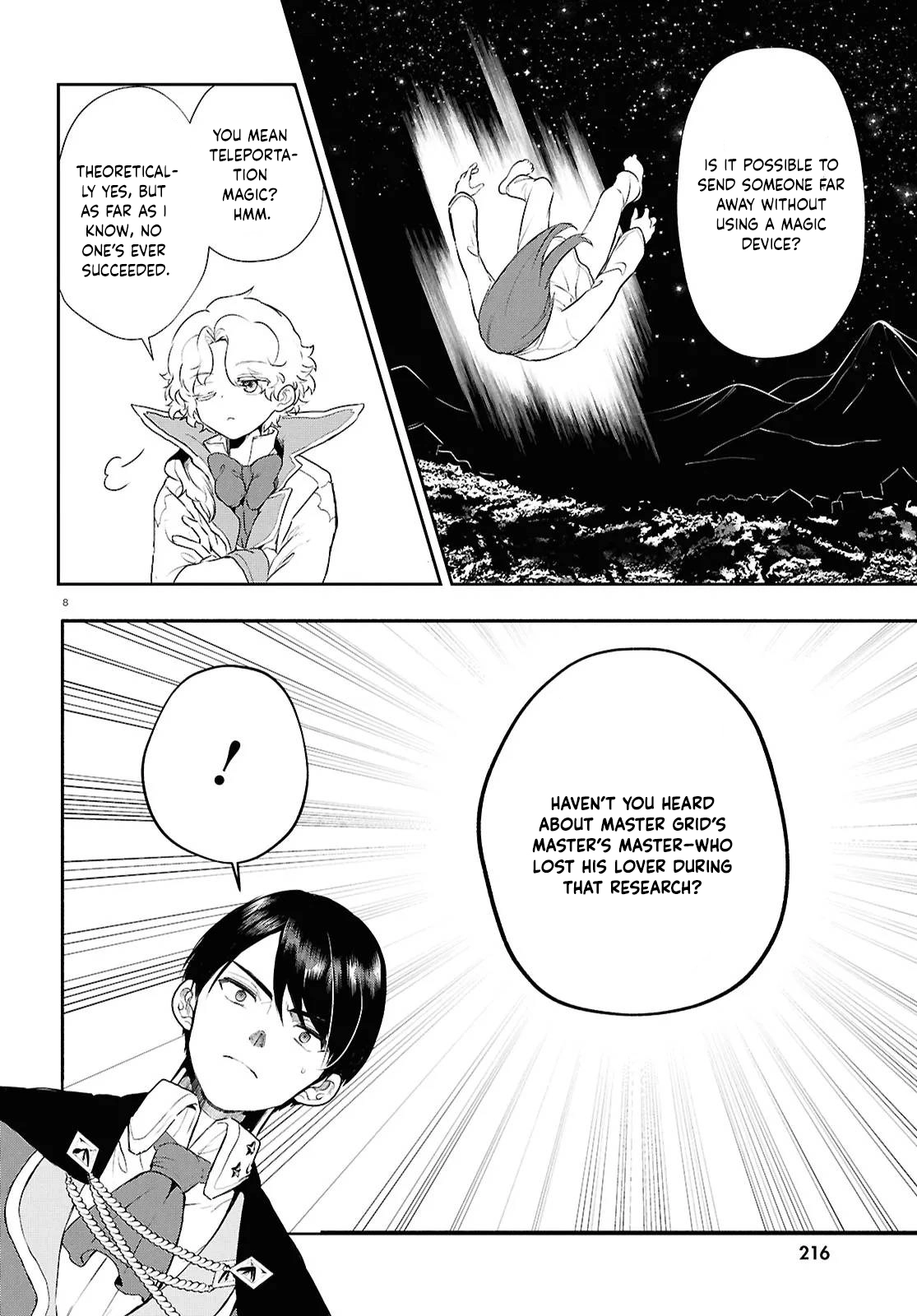 The Hideaway Café: The Mage by Accident and the Visiting Royal Secretary Chapter 8 Page 8