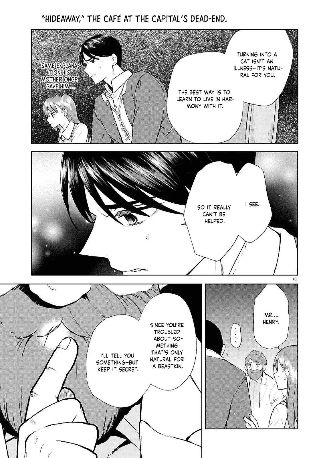 The Hideaway Café: The Mage by Accident and the Visiting Royal Secretary Chapter 8 Page 23
