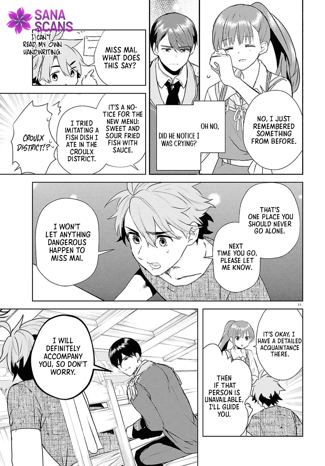 The Hideaway Café: The Mage by Accident and the Visiting Royal Secretary Chapter 10 Page 11
