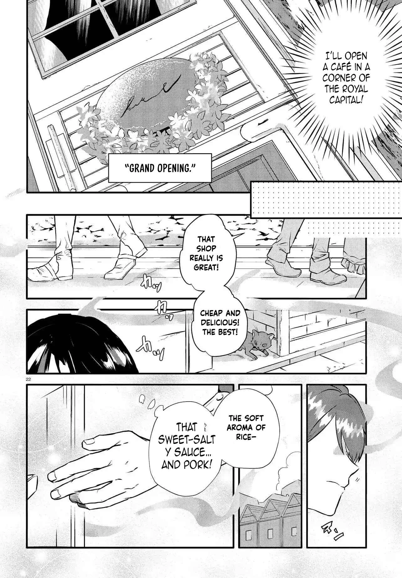 The Hideaway Café: The Mage by Accident and the Visiting Royal Secretary Chapter 1 Page 24