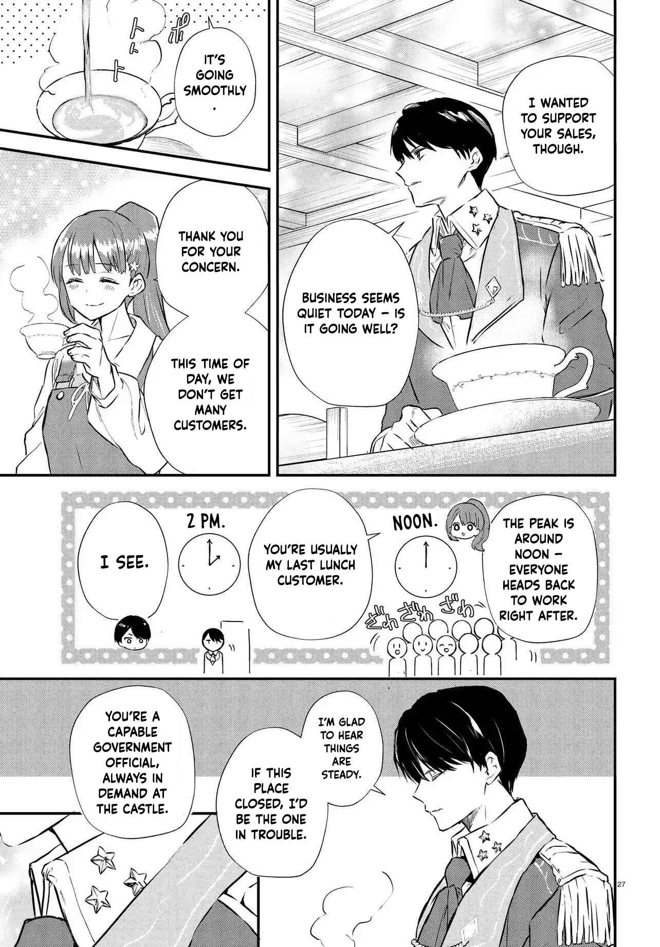 The Hideaway Café: The Mage by Accident and the Visiting Royal Secretary Chapter 1 Page 29