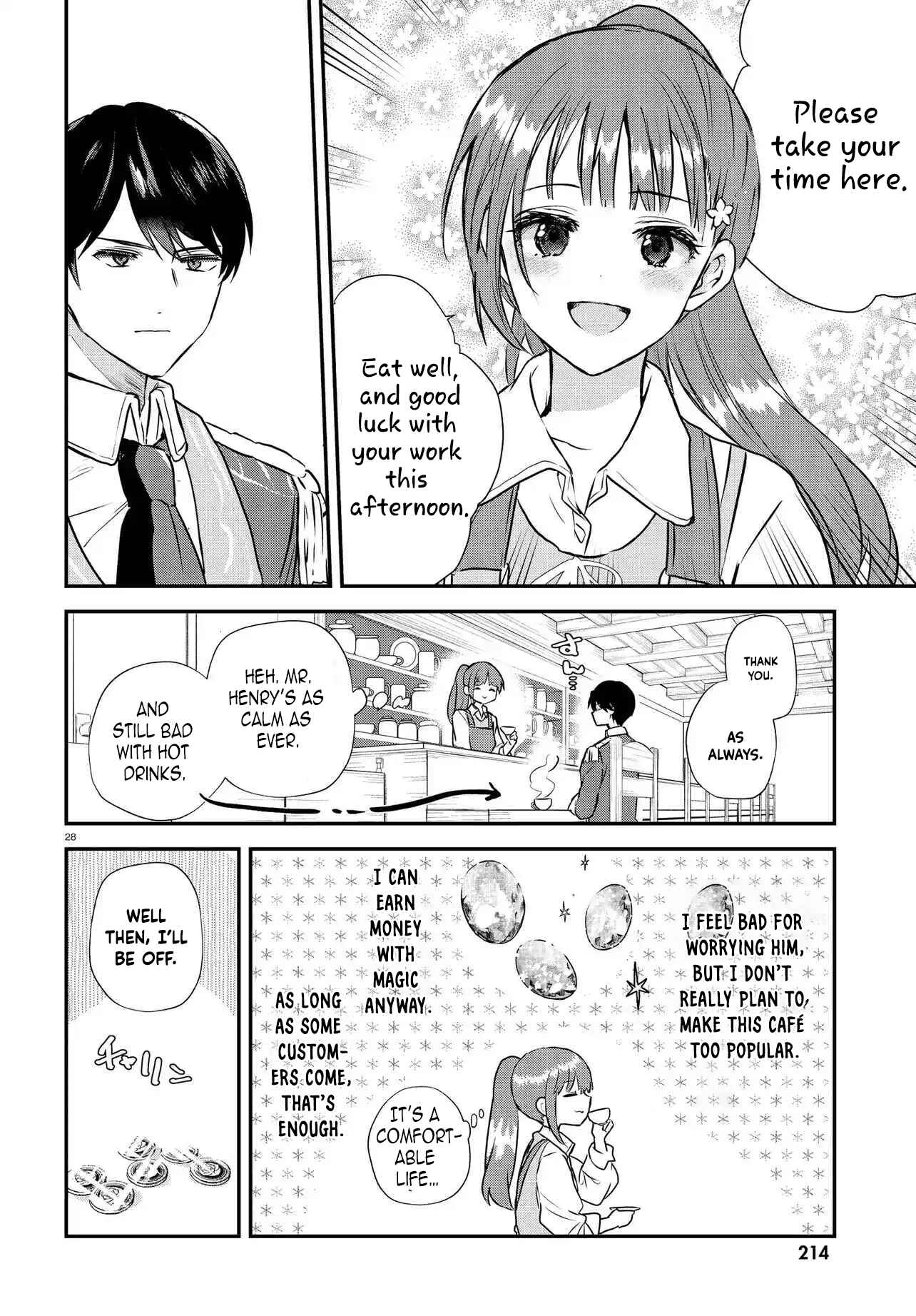 The Hideaway Café: The Mage by Accident and the Visiting Royal Secretary Chapter 1 Page 30