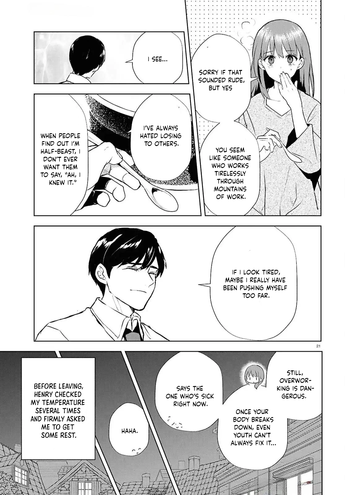 The Hideaway Café: The Mage by Accident and the Visiting Royal Secretary Chapter 7 - ch7 Page 20