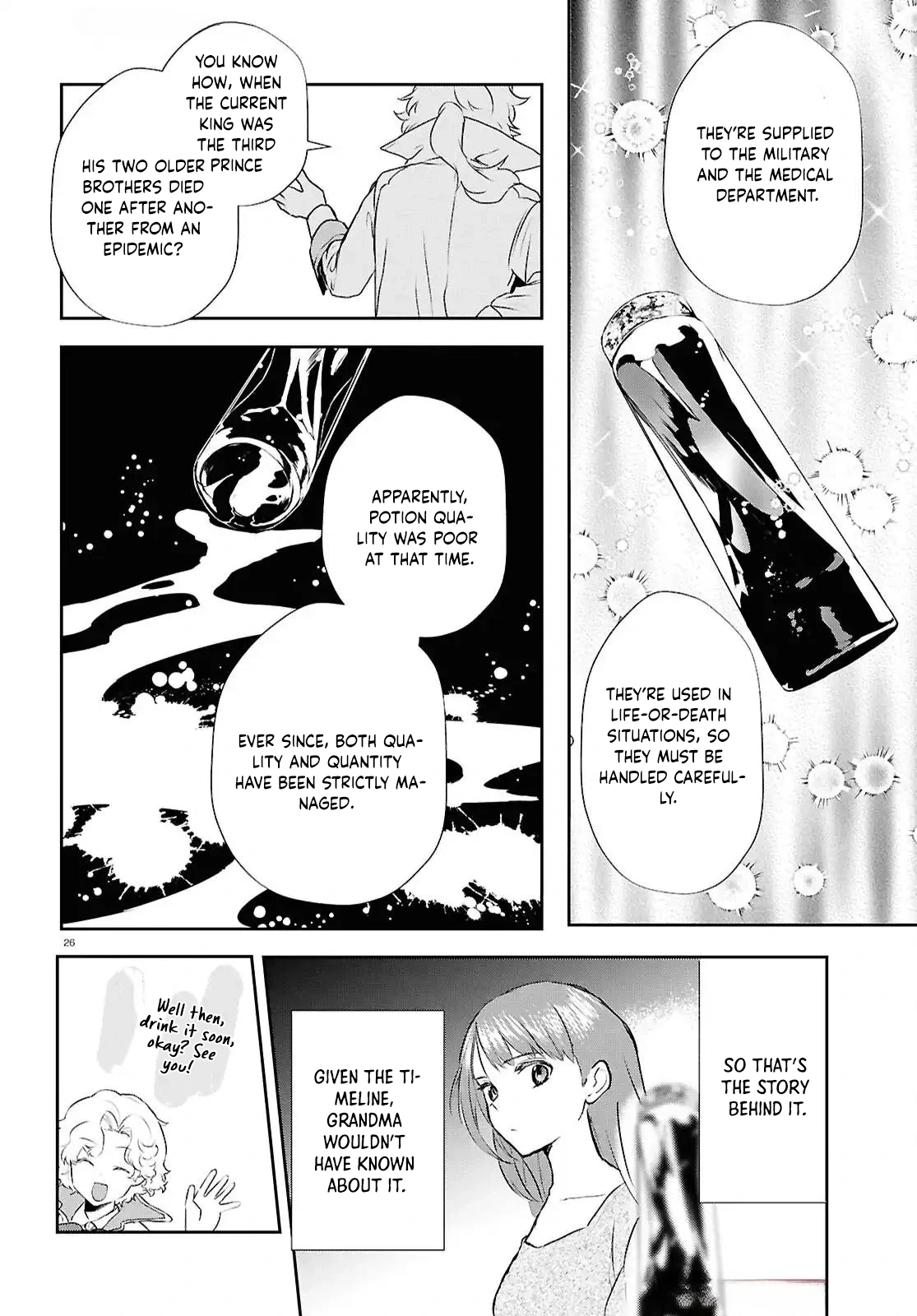 The Hideaway Café: The Mage by Accident and the Visiting Royal Secretary Chapter 7 - ch7 Page 25