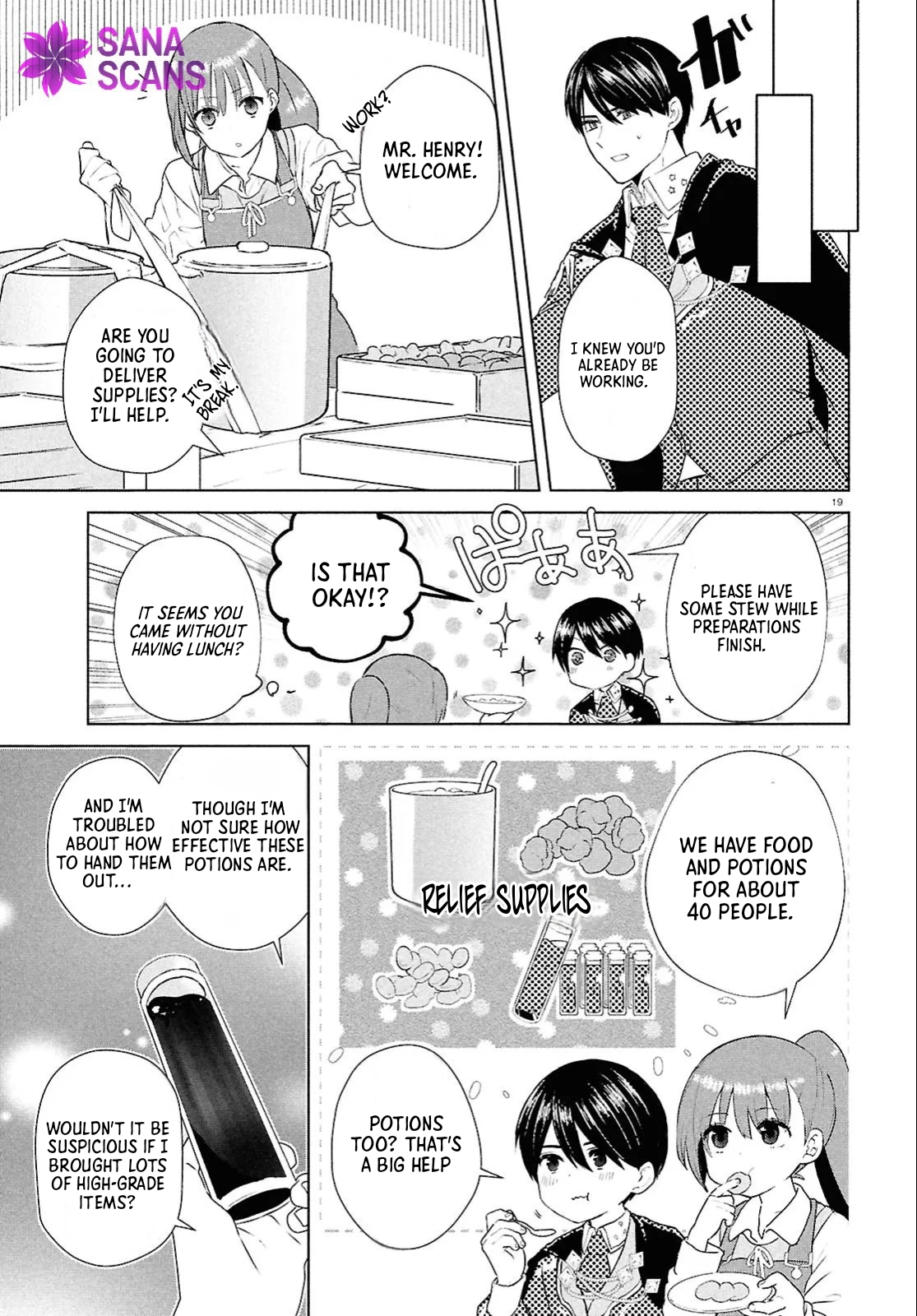 The Hideaway Café: The Mage by Accident and the Visiting Royal Secretary Chapter 11 Page 19