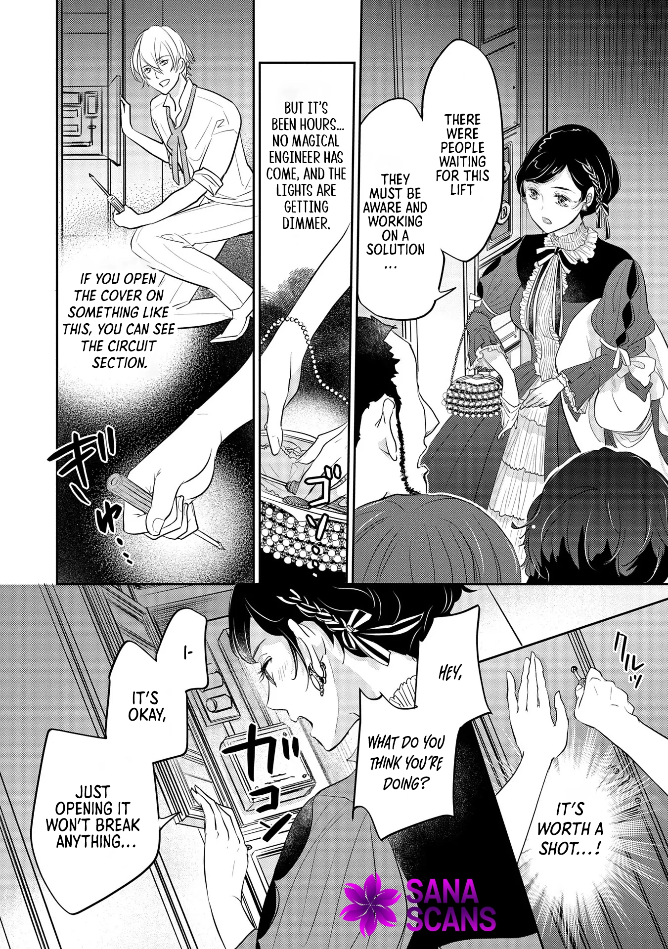 The Illegitimate Bride Sold by Her Father and the Genius Baron She Married Chapter 3 Page 34