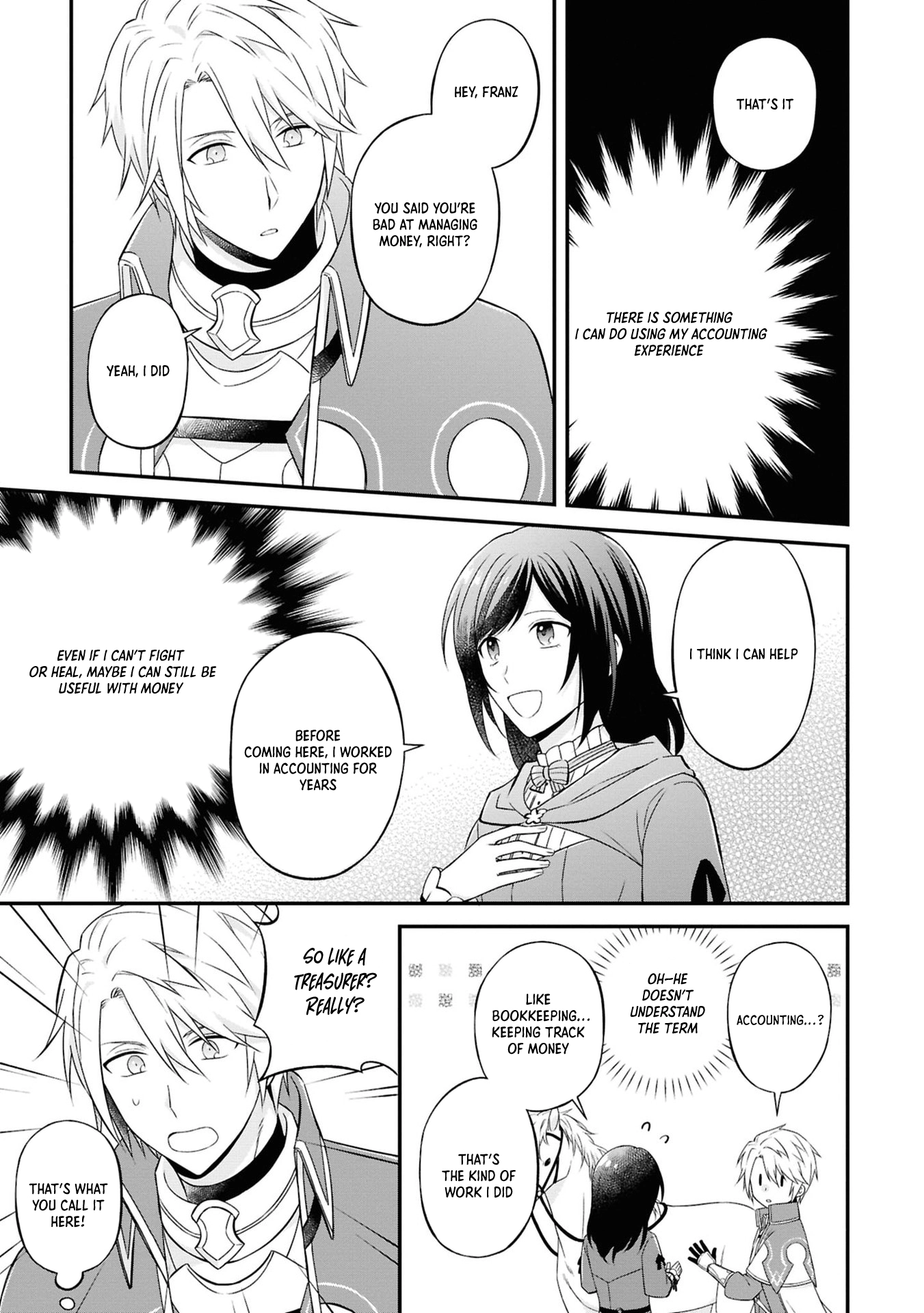 The Knights’ Treasurer — Former Office Lady in Charge of Their Finances Chapter 2 Page 29