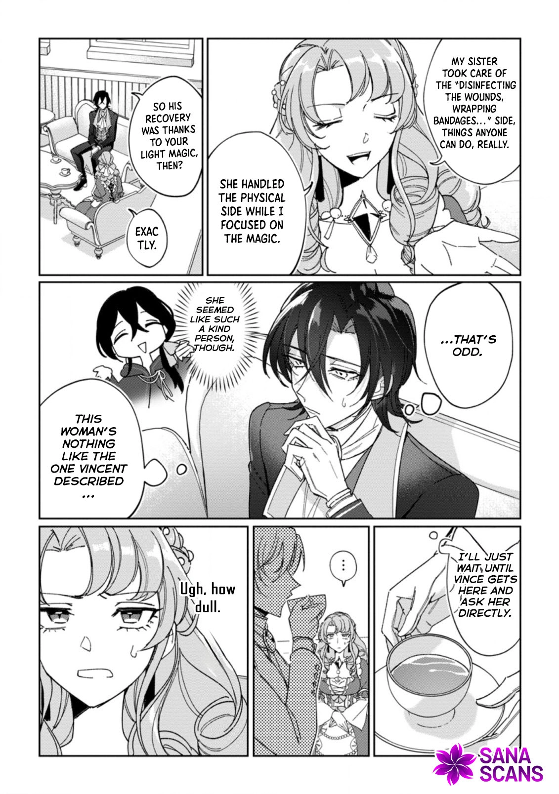 The Lady Betrayed by Her Stepsister Is Loved by a Genius Magician Chapter 8 - . Page 22