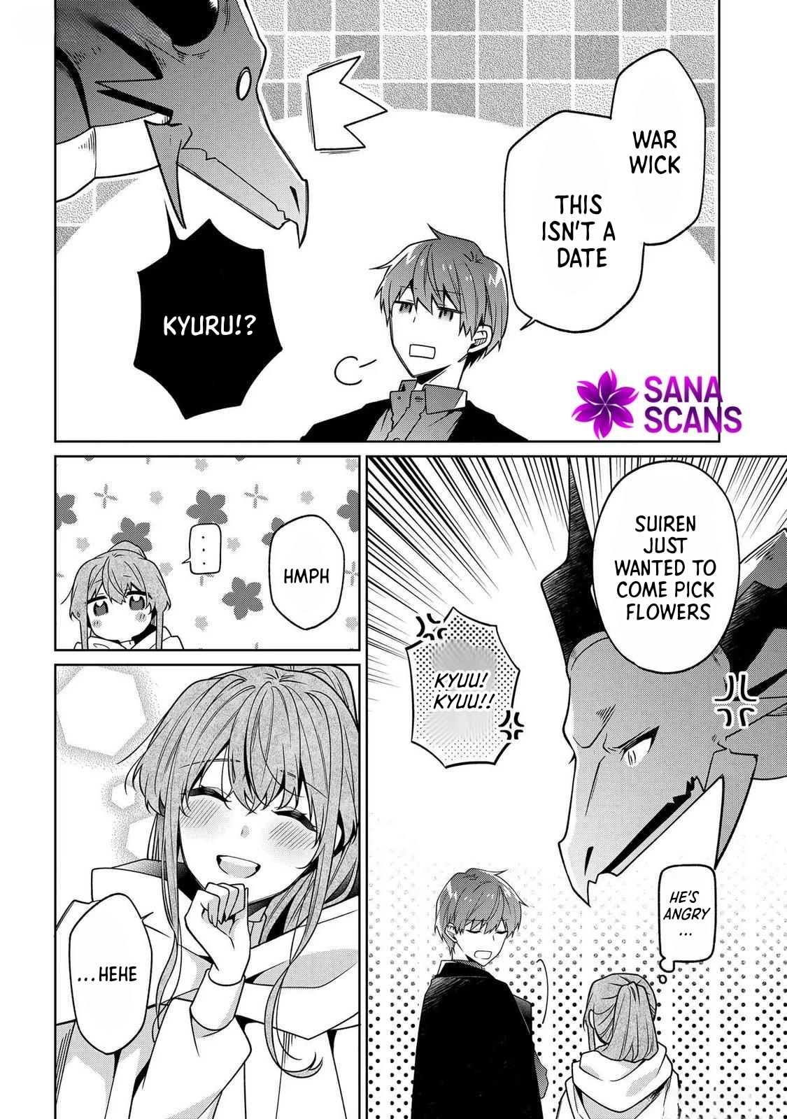 The lovery Flower Girl Who Prayed For Love with a Caged Dragon kight Chapter 8 Page 22