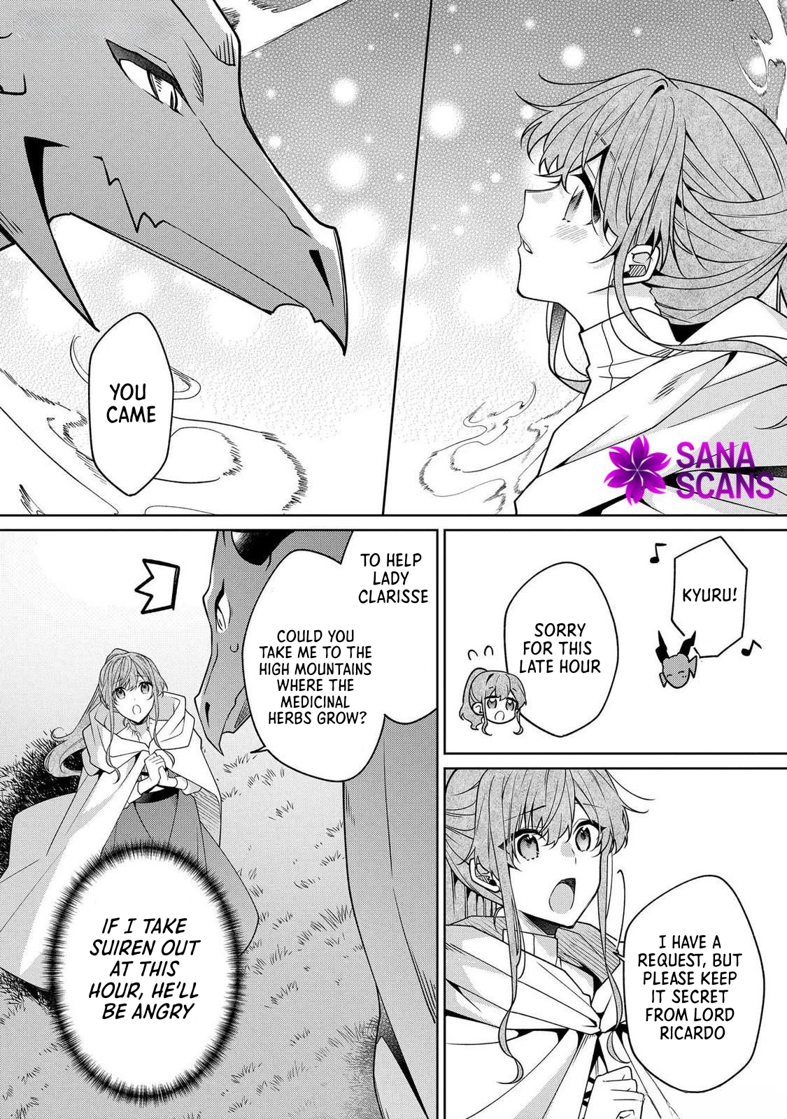 The lovery Flower Girl Who Prayed For Love with a Caged Dragon kight Chapter 7 Page 6