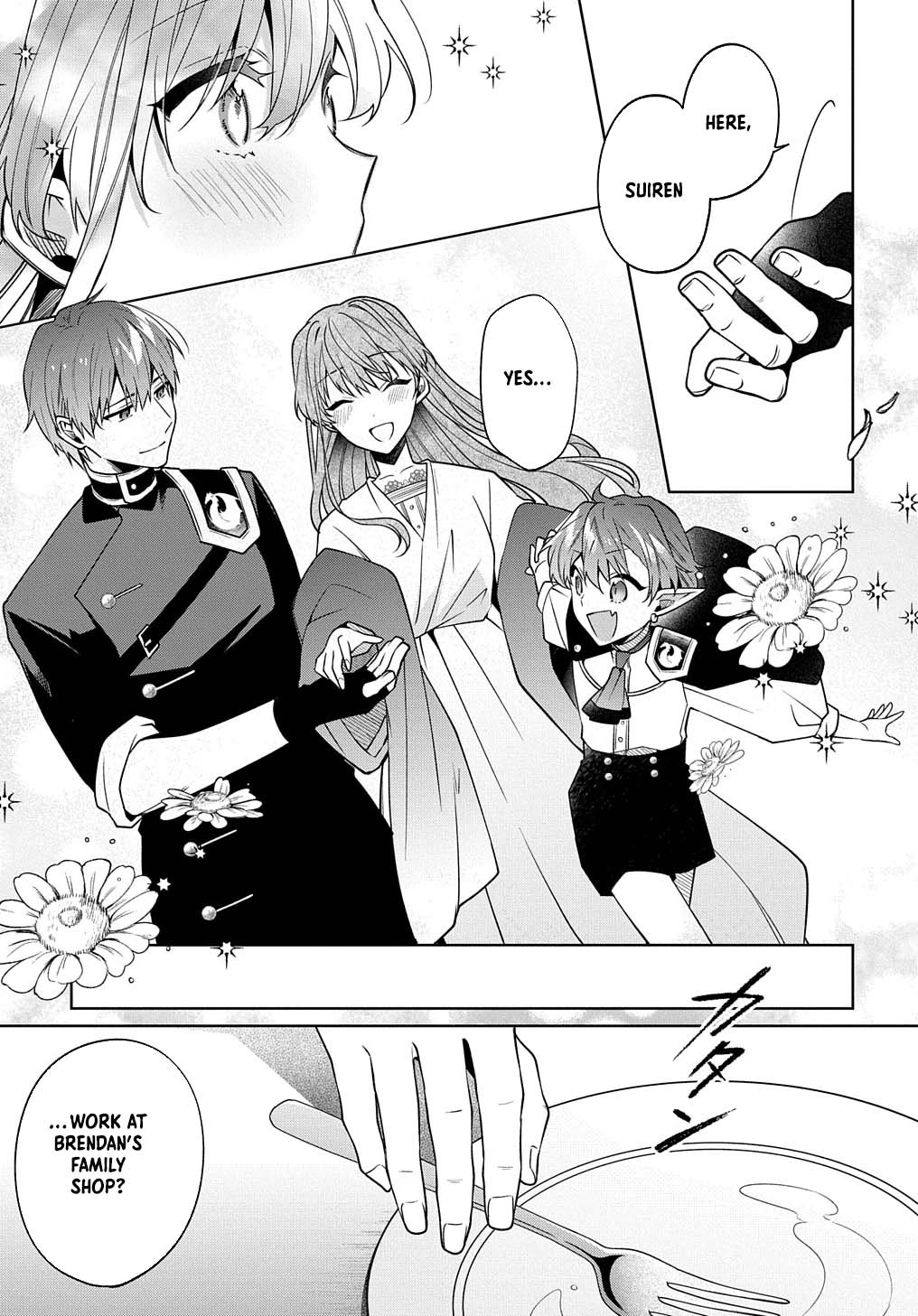 The lovery Flower Girl Who Prayed For Love with a Caged Dragon kight Chapter 10 Page 14