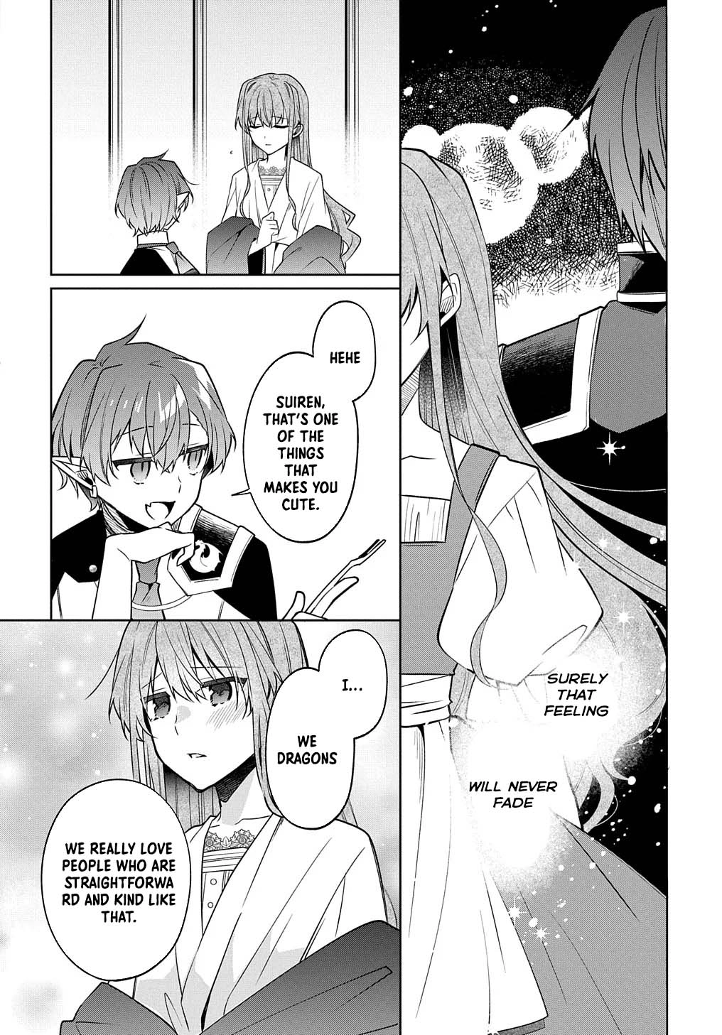 The lovery Flower Girl Who Prayed For Love with a Caged Dragon kight Chapter 10 Page 25