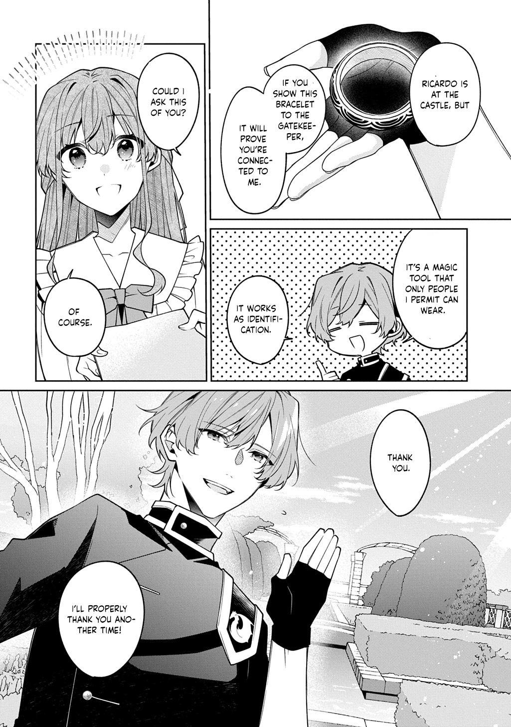 The lovery Flower Girl Who Prayed For Love with a Caged Dragon kight Chapter 12 Page 4
