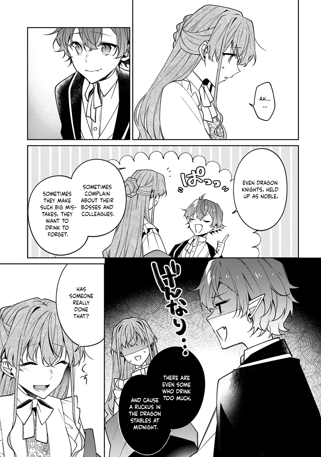 The lovery Flower Girl Who Prayed For Love with a Caged Dragon kight Chapter 12 Page 23