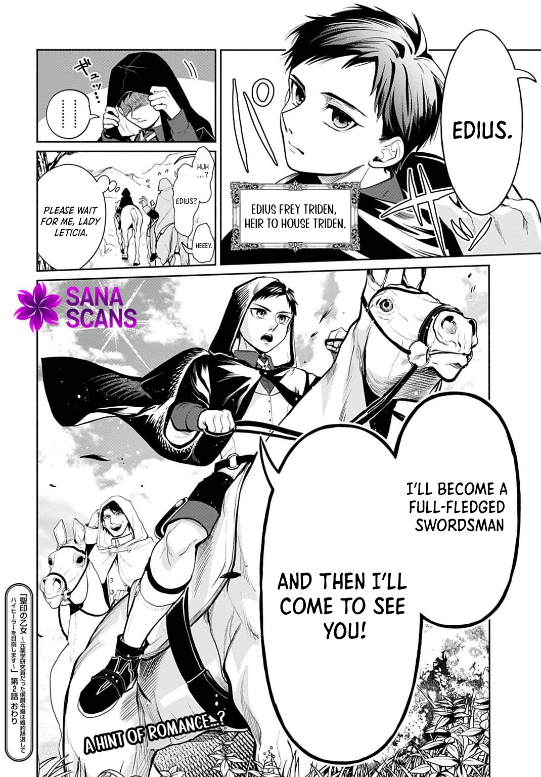 The Maiden of the Sacred Seal — The Marquis’s Daughter Aims to Be a High Healer Chapter 2 Page 38