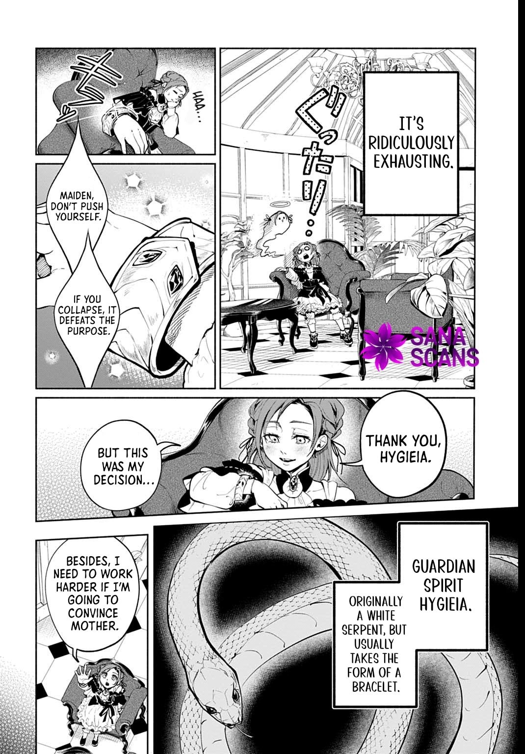 The Maiden of the Sacred Seal — The Marquis’s Daughter Aims to Be a High Healer Chapter 3 Page 6