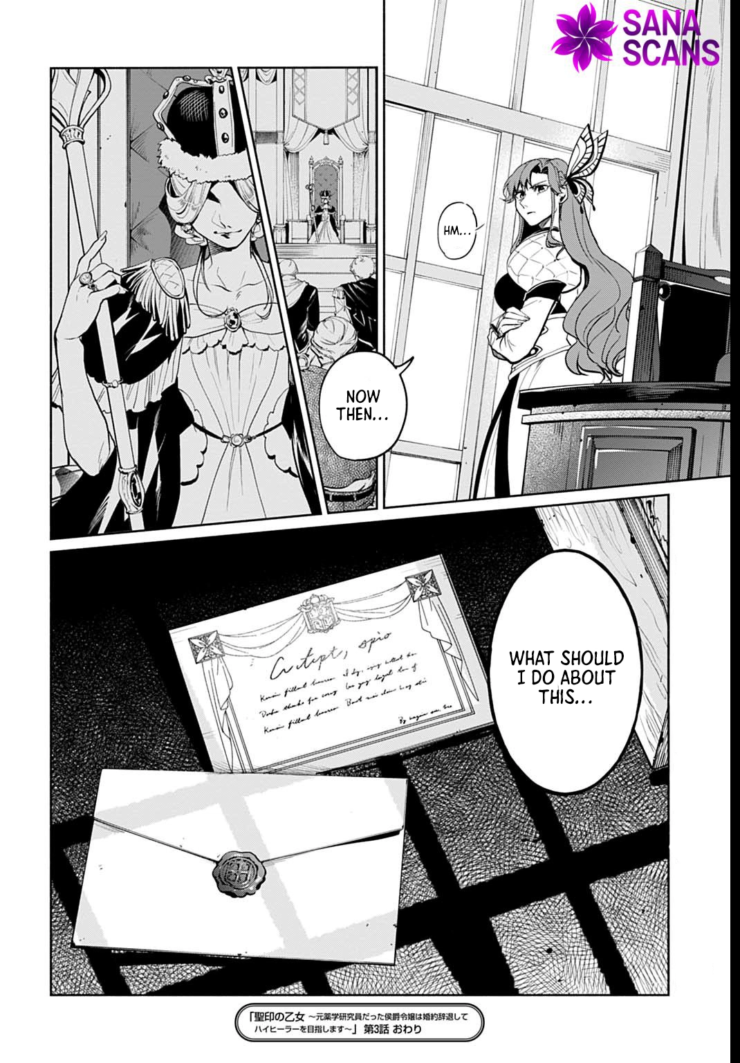 The Maiden of the Sacred Seal — The Marquis’s Daughter Aims to Be a High Healer Chapter 3 Page 34