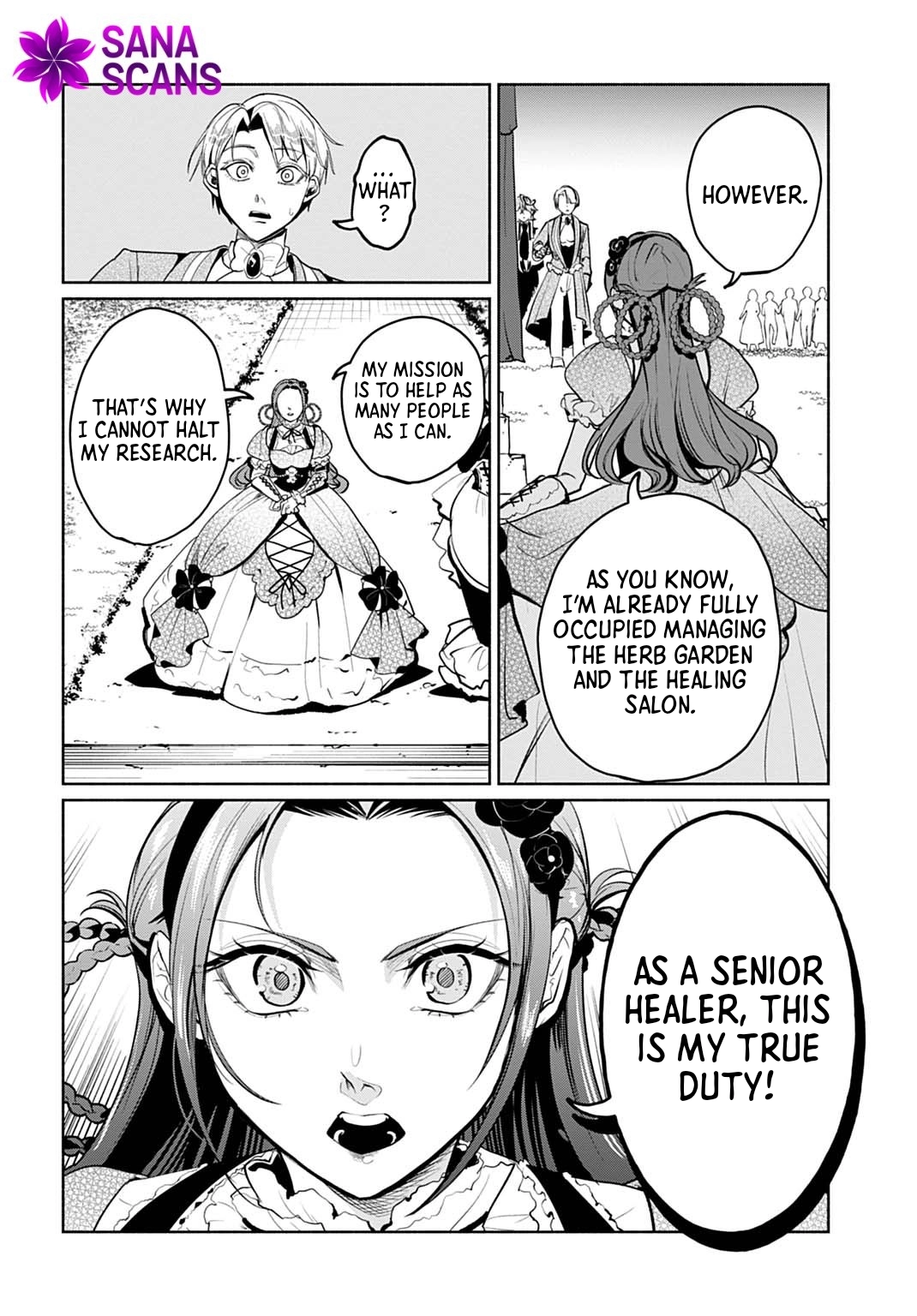 The Maiden of the Sacred Seal — The Marquis’s Daughter Aims to Be a High Healer Chapter 4 Page 28