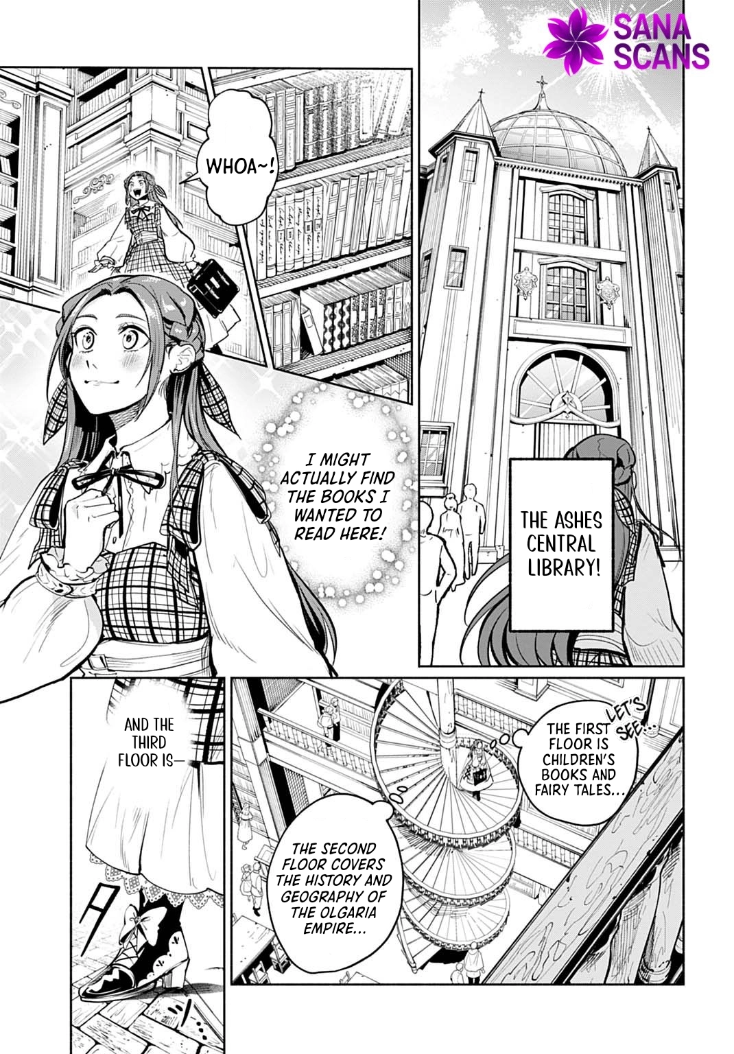 The Maiden of the Sacred Seal — The Marquis’s Daughter Aims to Be a High Healer Chapter 6 - . Page 5