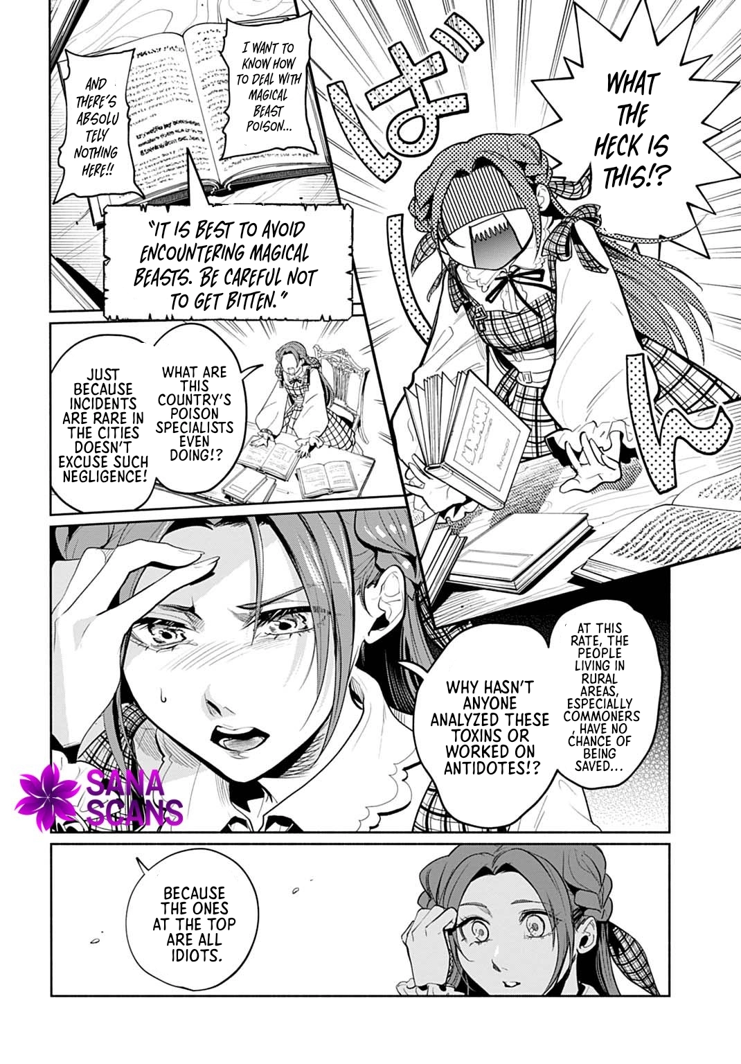 The Maiden of the Sacred Seal — The Marquis’s Daughter Aims to Be a High Healer Chapter 6 - . Page 8