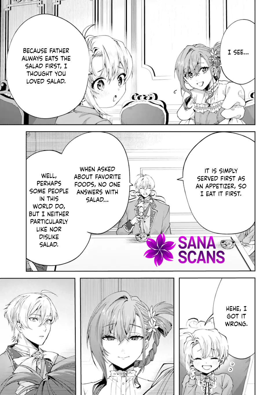 The Marquess Family’s Peaceful, Everyday Dining Table Chapter 1 - . Page 37