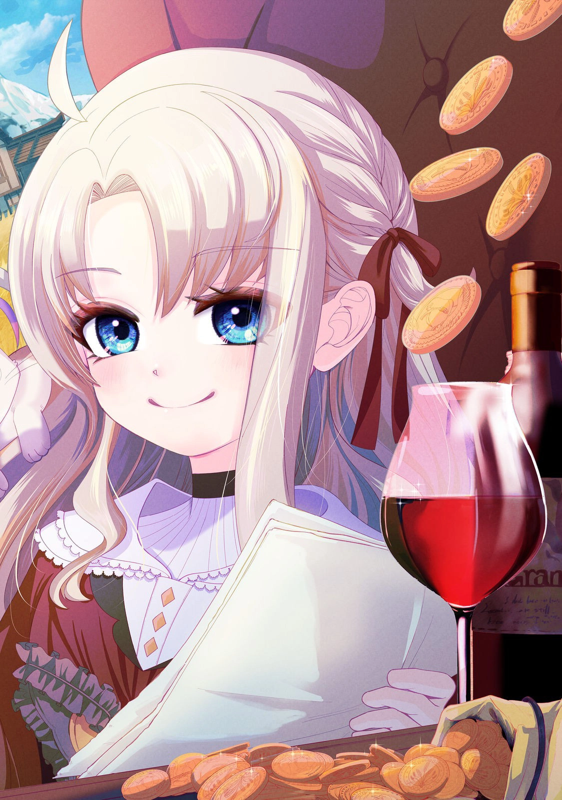 The Merchant’s Daughter Dominates with the Power of Money. Chapter 1 Page 2