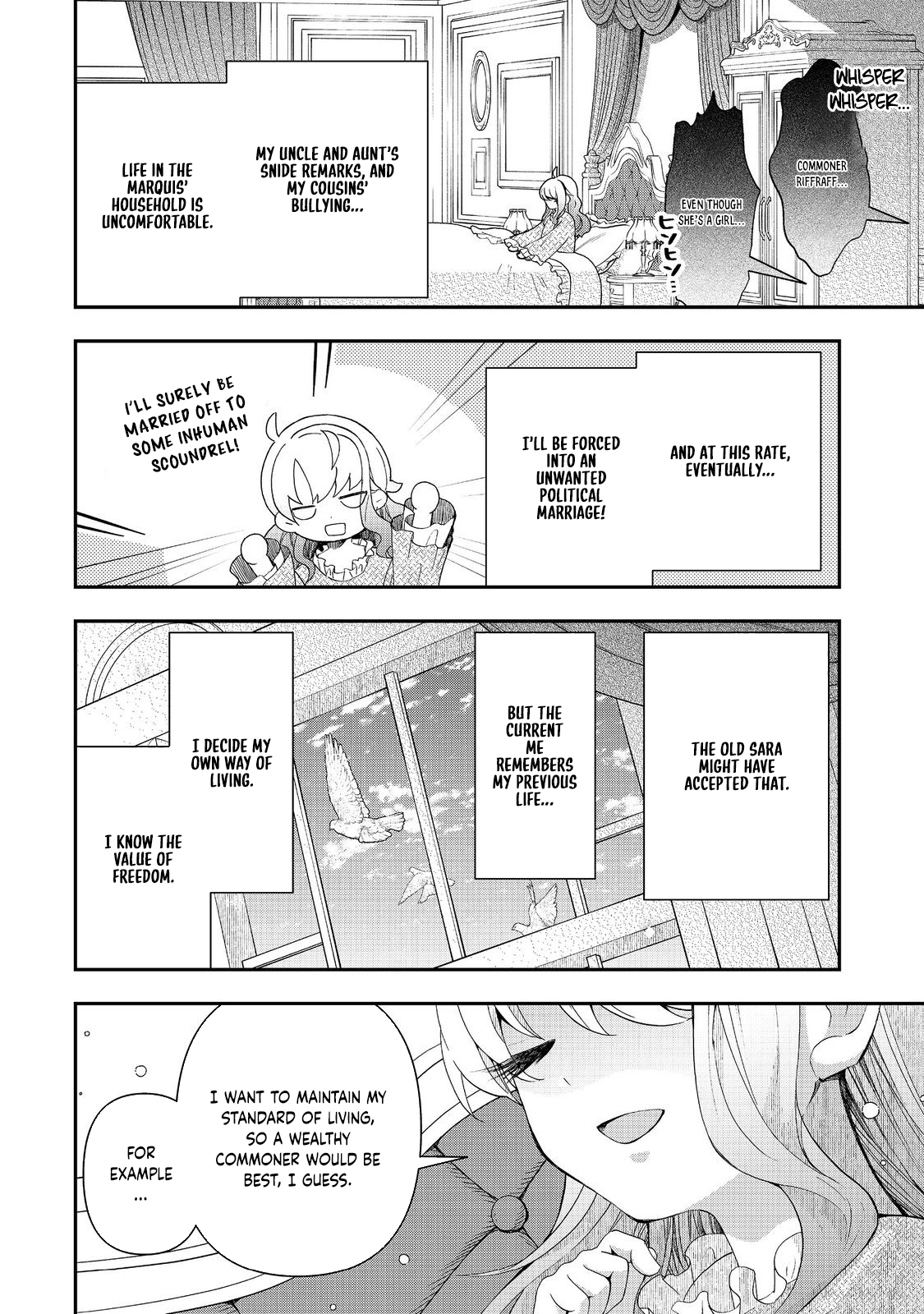 The Merchant’s Daughter Dominates with the Power of Money. Chapter 1 Page 6