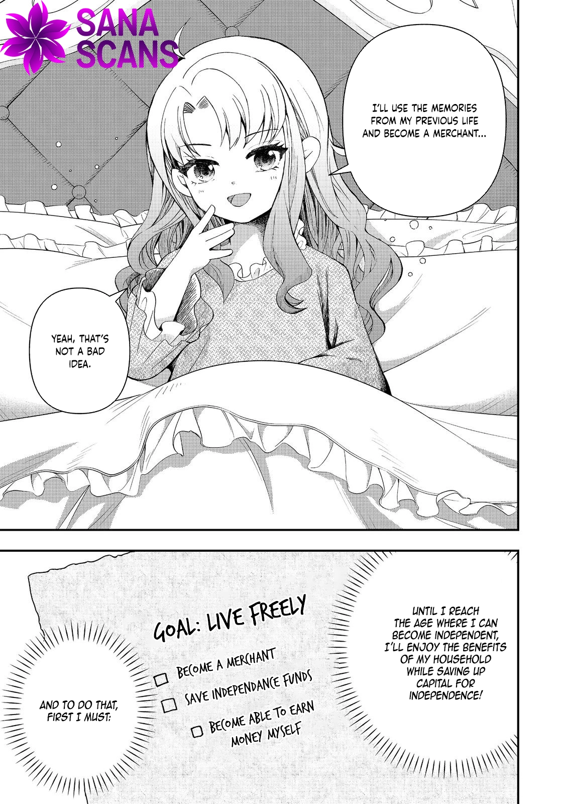 The Merchant’s Daughter Dominates with the Power of Money. Chapter 1 Page 7