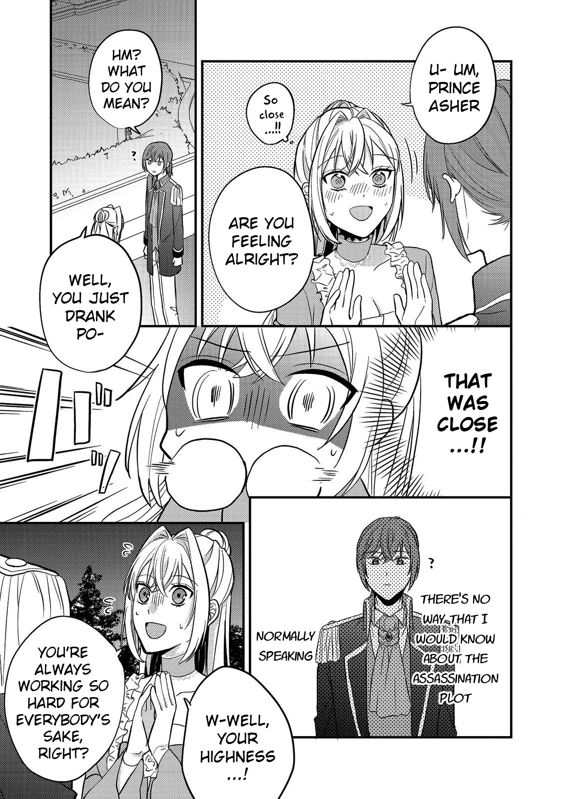 The Mind-Reading Villainess and the Mischievous Puppy Prince. Chapter 6 Page 31