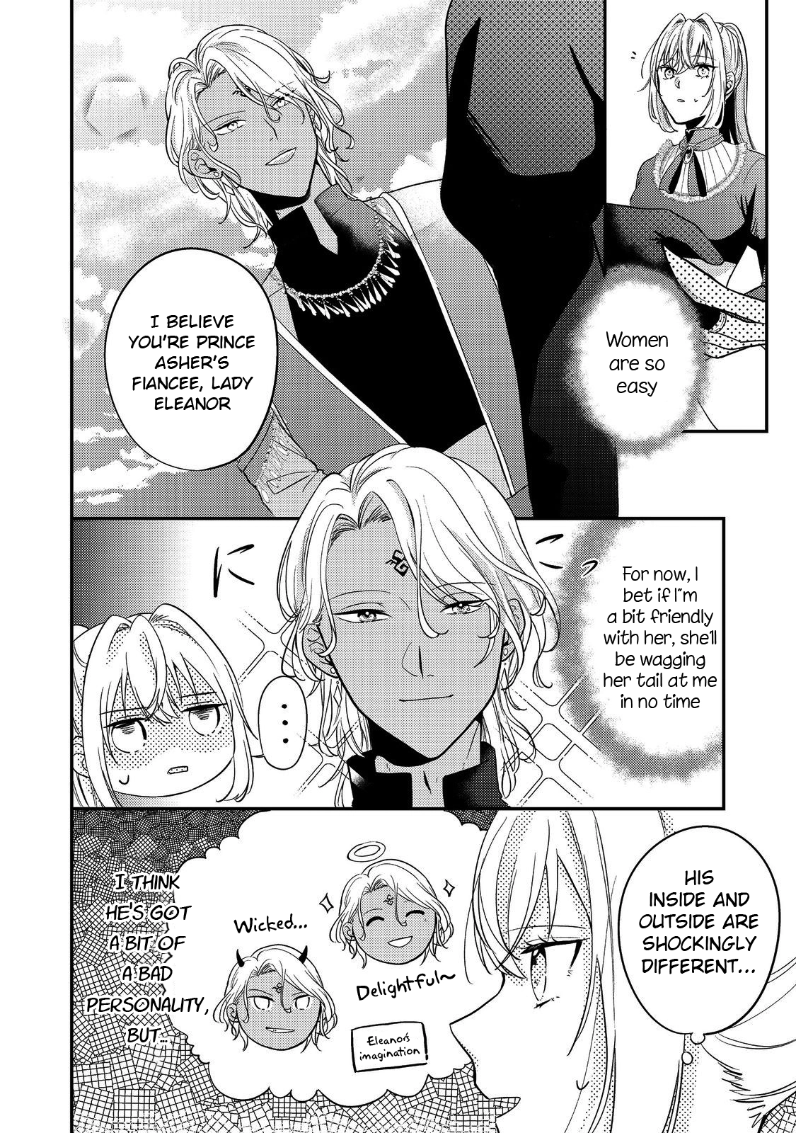 The Mind-Reading Villainess and the Mischievous Puppy Prince. Chapter 4 Page 4