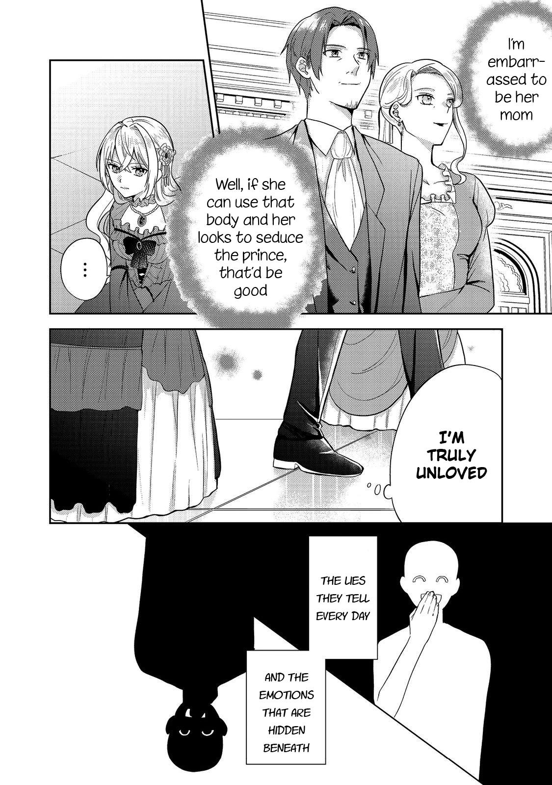 The Mind-Reading Villainess and the Mischievous Puppy Prince. Chapter 1 Page 10